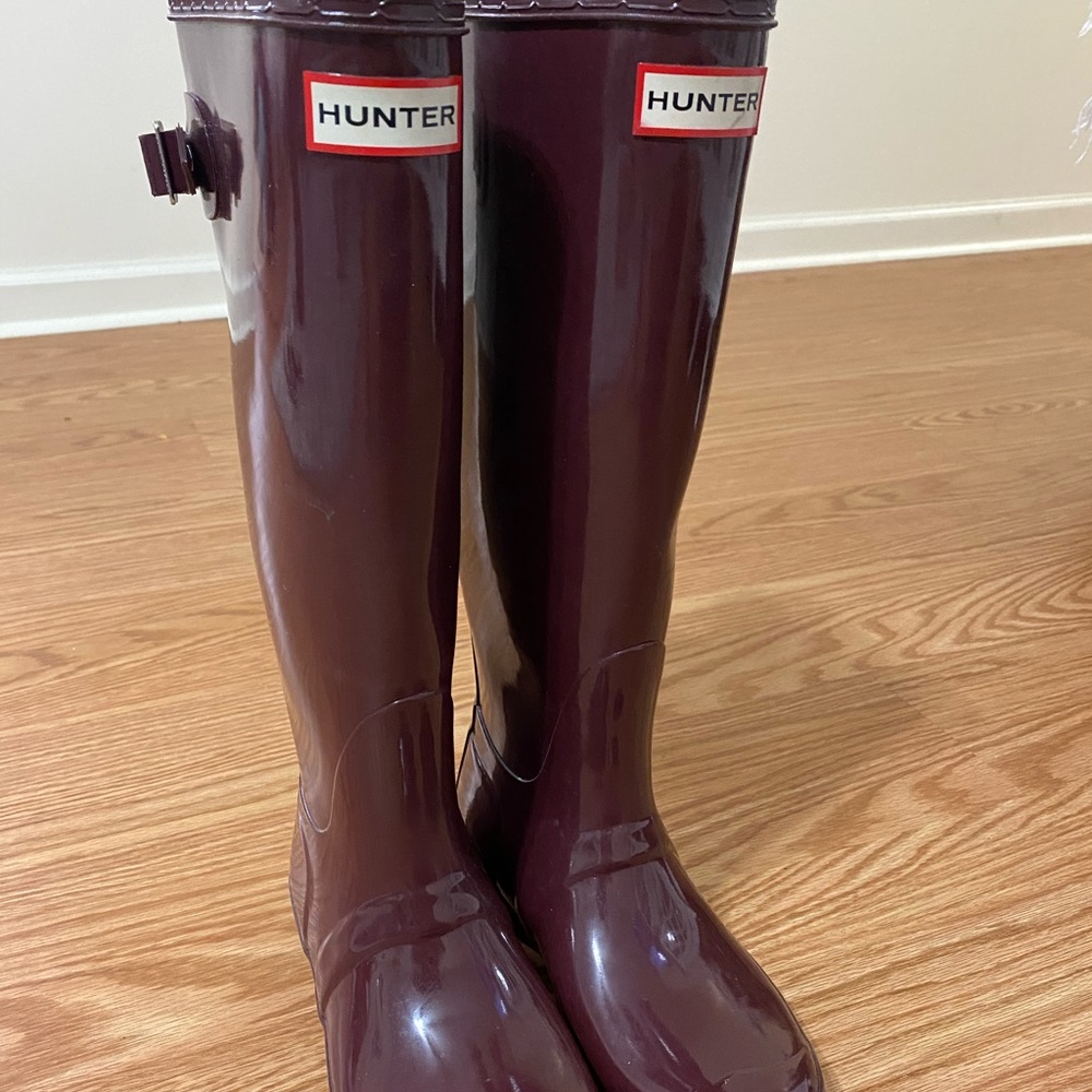 Hunter rain boots